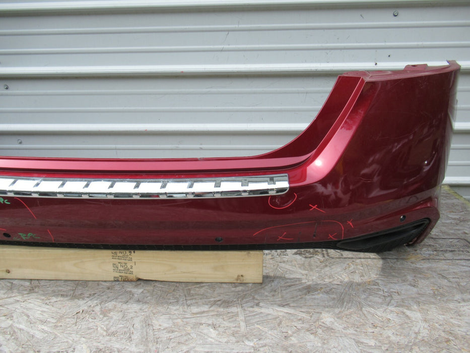 2019 2020 2021 NISSAN ALTIMA REAR BUMPER COVER W/ MOLDING AND SENSOR HOLES OEM