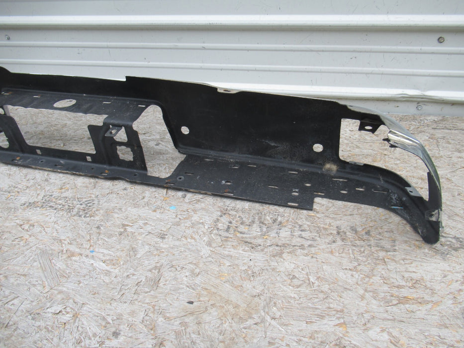 2014-2018 GMC SIERRA 1500 REAR BUMPER COVER CHROME W/ SENSOR HOLES OEM