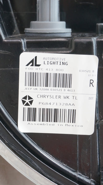 2014-2021 JEEP GRAND CHEROKEE REAR RIGHT PASSENGER SIDE OUTER TAIL LIGHT OEM