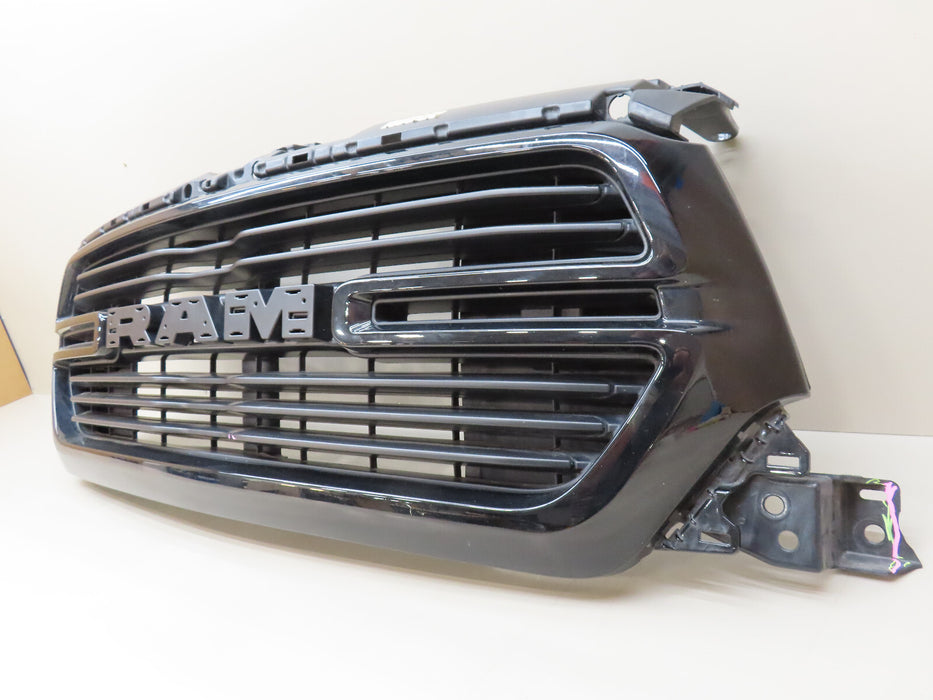 2019-2023 DODGE RAM 1500 FRONT BUMPER RADIATOR GRILL GRILLE BLACK OEM 68366528AH