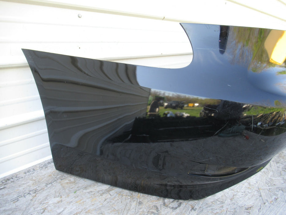 2013-2017 LEXUS LS460 F SPORT REAR BUMPER COVER BLACK PLASTIC W/O SENSOR OEM