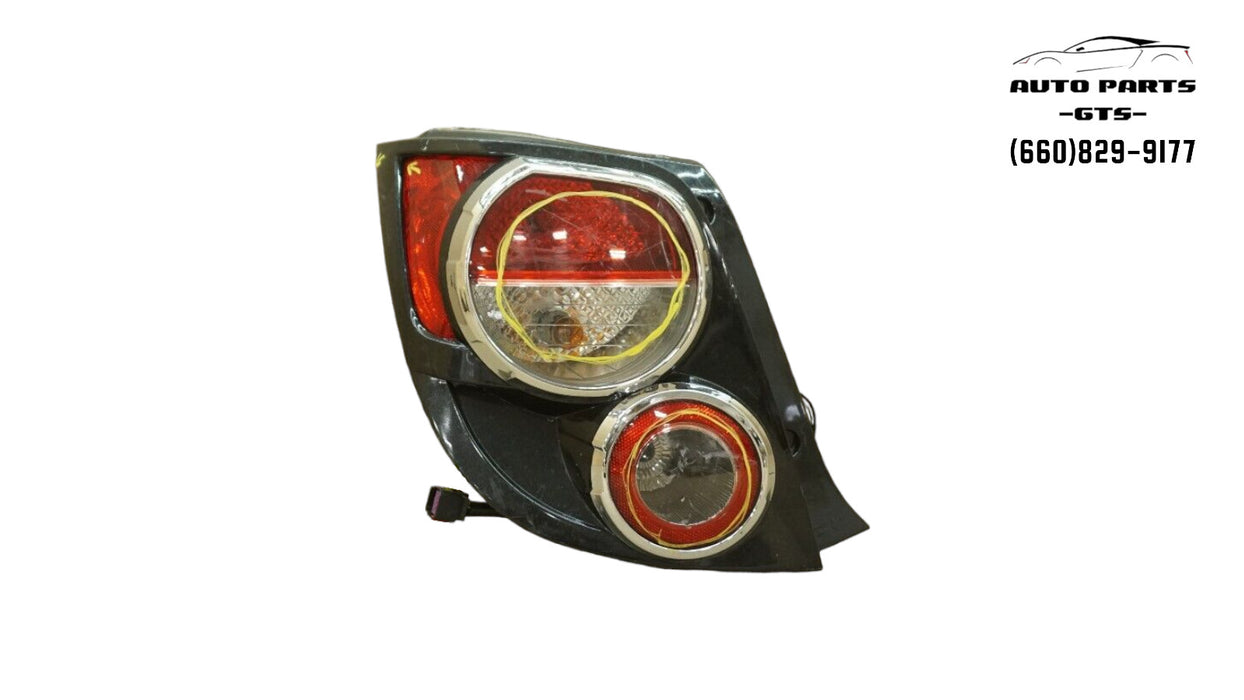 2012-2016 CHEVROLET SONIC LEFT DRIVER SIDE TAIL LIGHT LAMP HALOGEN AFTERMARKET