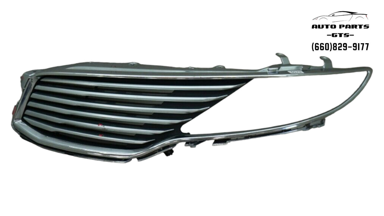 2013-2016 LINCOLN MKZ FRONT LEFT SIDE BUMPER UPPER GRILLE GRILL OEM 314058000