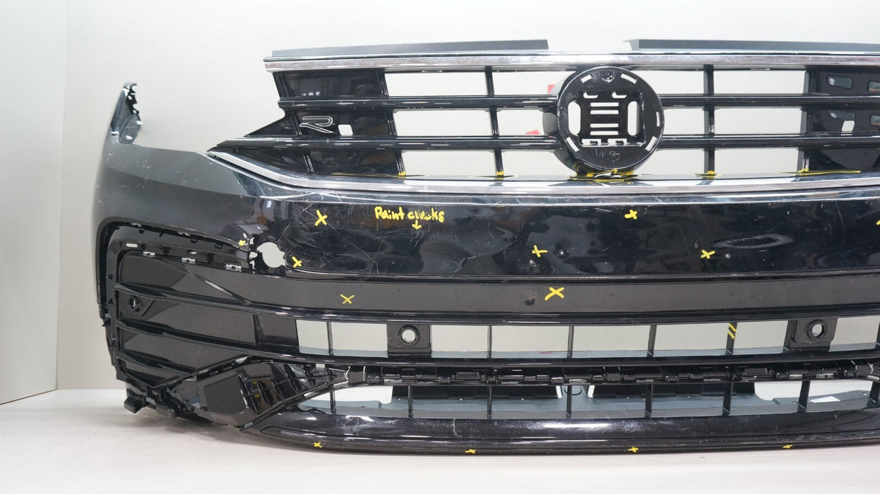 2022-2024 VOLKSWAGEN TIGUAN R LINE FRONT BUMPER COVER WITH GRILLE OEM