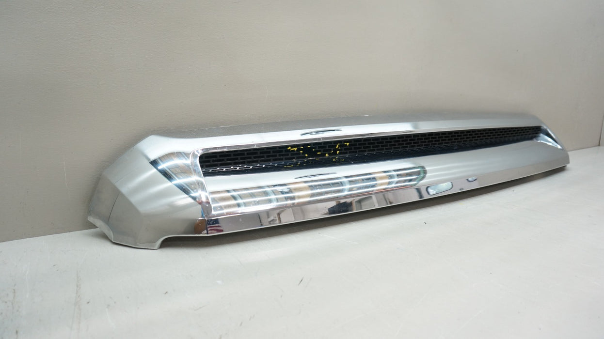 2014-2021 TOYOTA TUNDRA FRONT HOOD BULGE SCOOP CHROME MOLDING OEM
