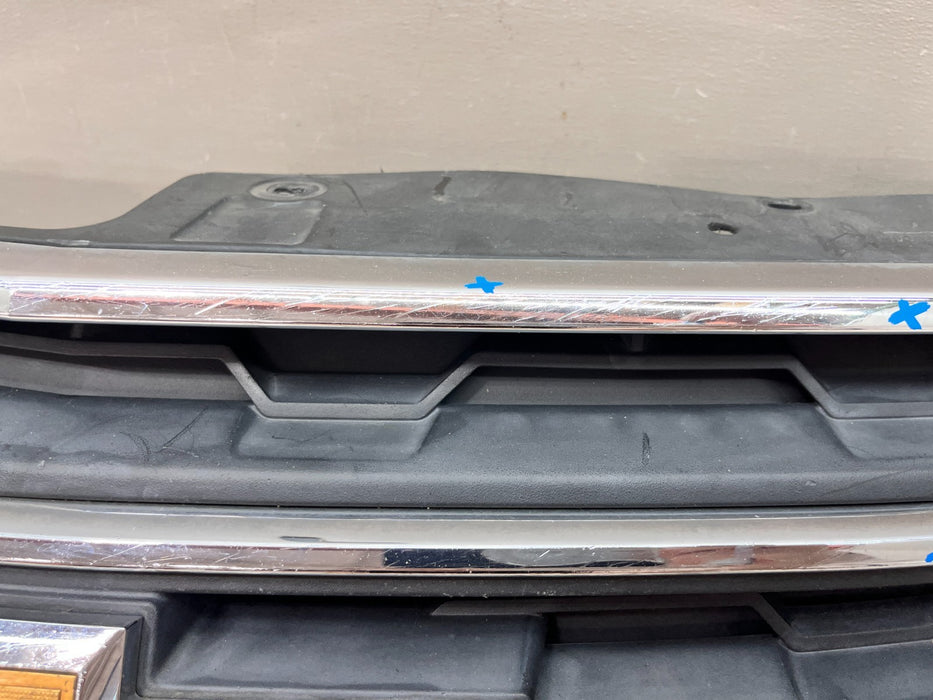 2013-2017 CHEVROLET TRAVERSE FRONT UPPER GRILLE 20988633 OEM