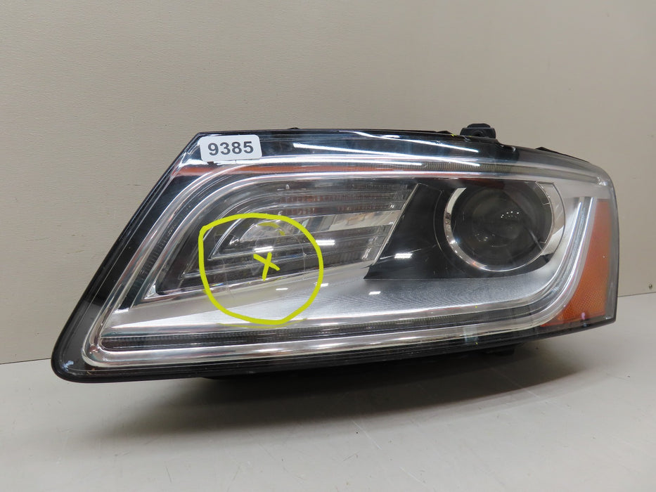 2013-2017 AUDI Q5 SQ5 FRONT LEFT DRIVER SIDE HEADLIGHT HID XENON OEM 9385