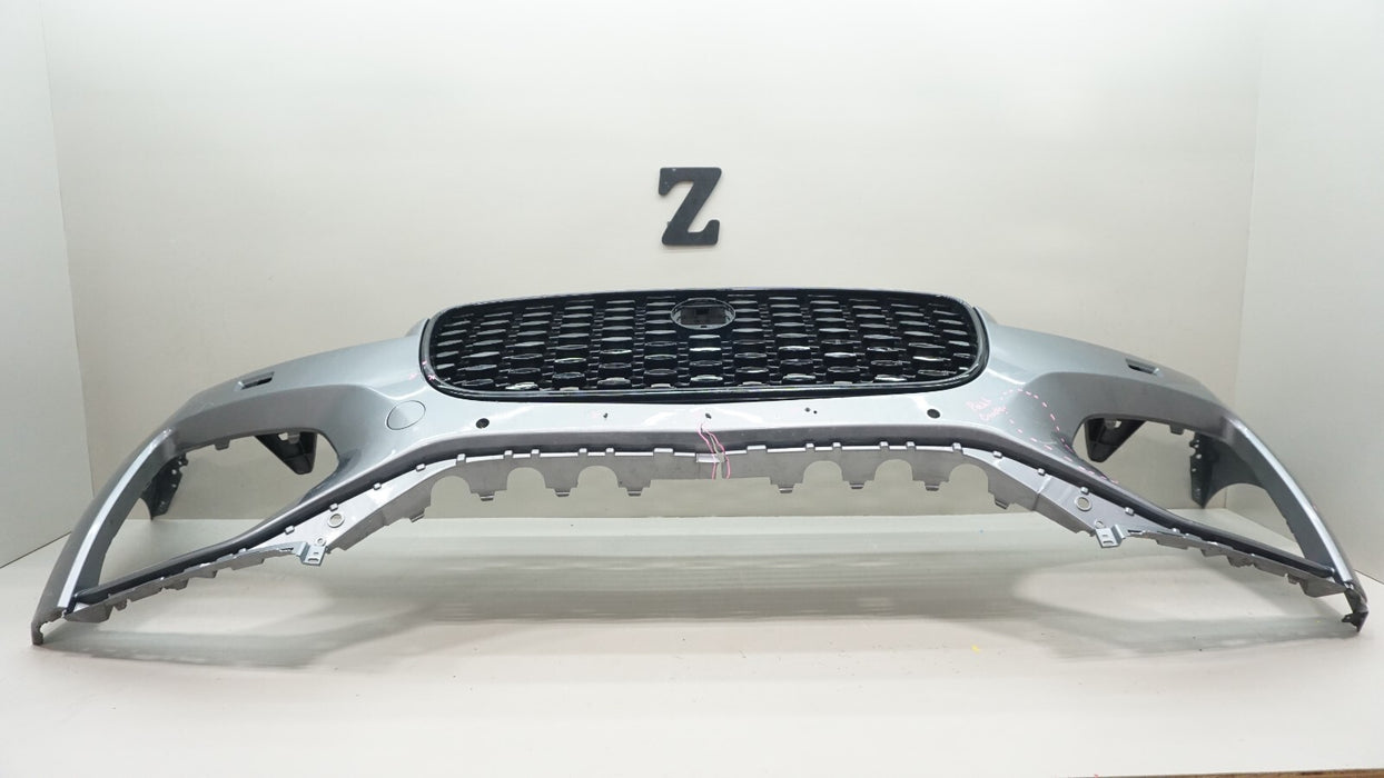 2021-2023 JAGUAR F-PACE FRONT BUMPER COVER PANEL W GRILLE OEM MK83-17F003-AA