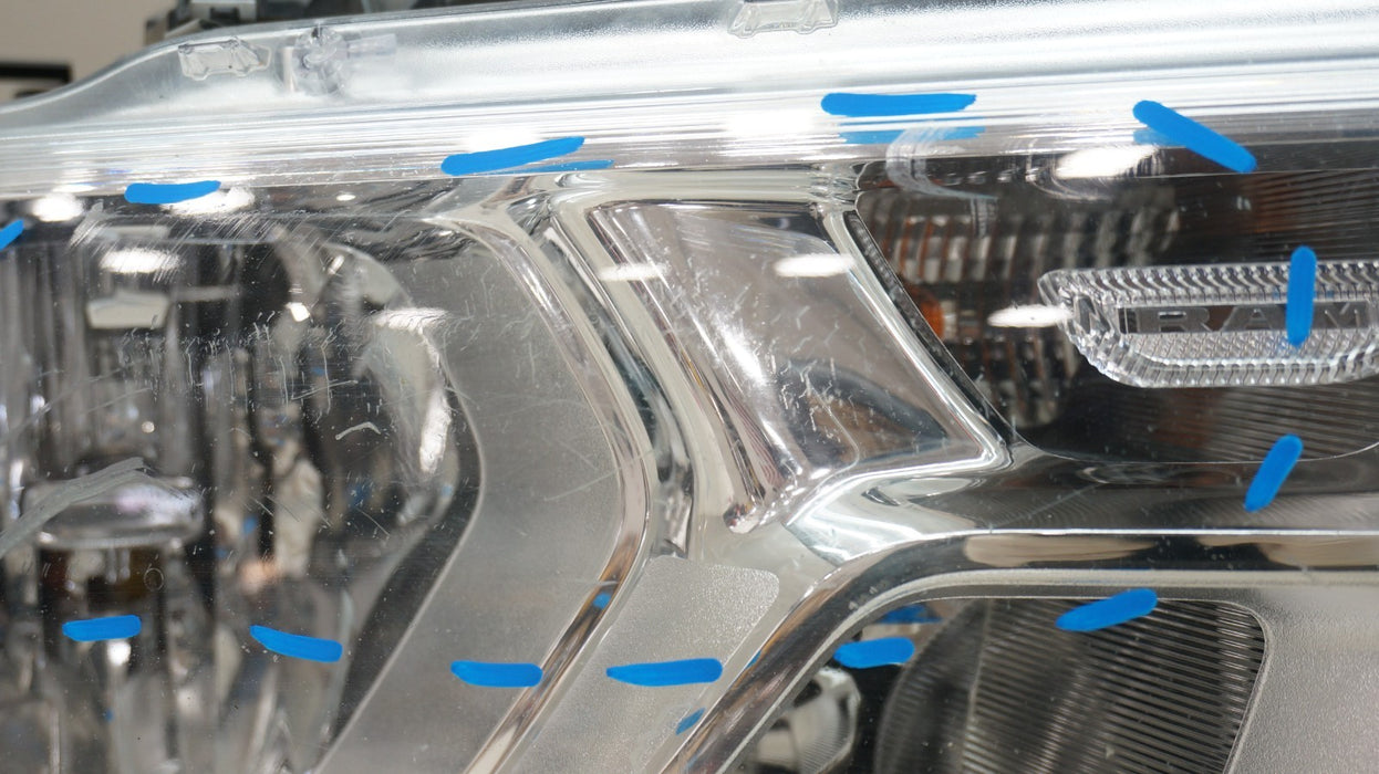 2019-2024 DODGE RAM 1500 FRONT RIGHT PASSENGER SIDE HALOGEN HEADLIGHT OEM