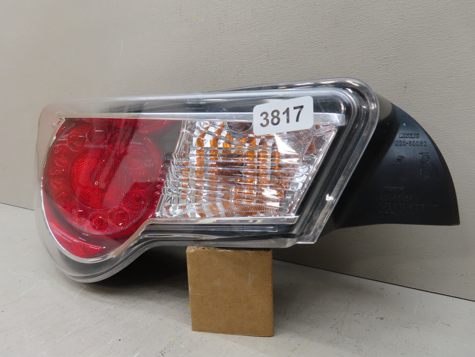 2013 2014 2015 2016 SUBARU BRZ REAR LEFT DRIVER SIDE TAIL LIGHT OEM