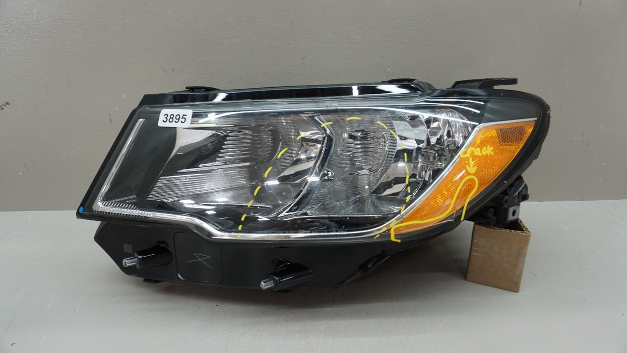 2017-2021 JEEP COMPASS FRONT LH LEFT DRIVER SIDE HALOGEN HEADLIGHT OEM