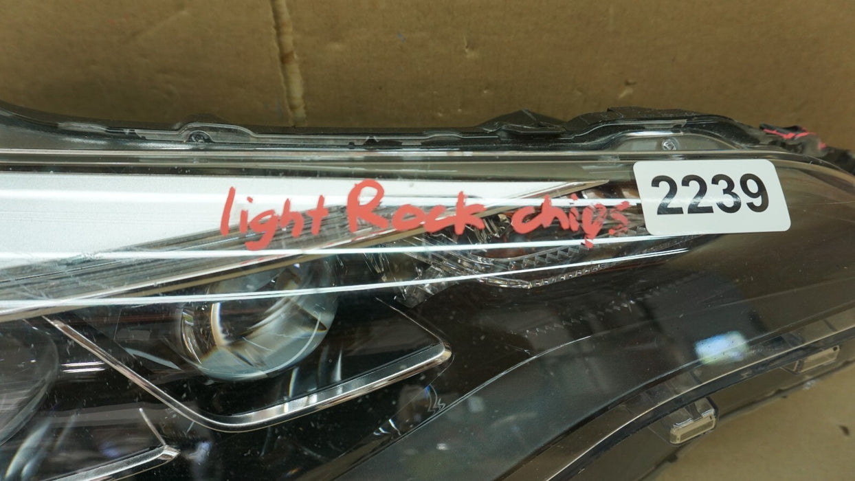2017-2019 TOYOTA COROLLA FRONT RIGHT PASSENGER SIDE HEADLIGHT LED OEM