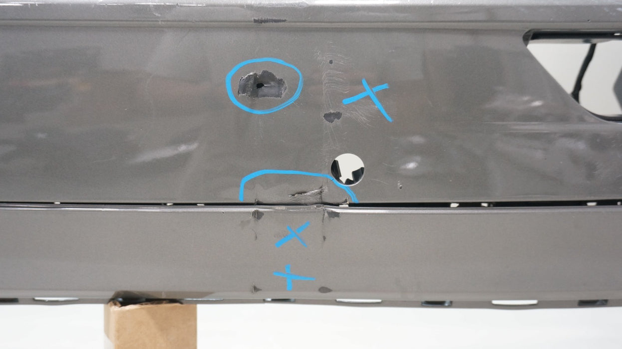 2018-2020 AUDI Q5 SQ5 S-LINE REAR BUMPER COVER PANEL WITH HARNESS OEM 80A807301