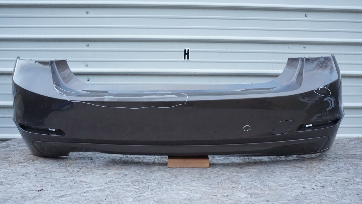 2012-2016 BMW F30 328I 3 SERIES REAR BUMPER COVER PANEL ASSEMBLY OEM