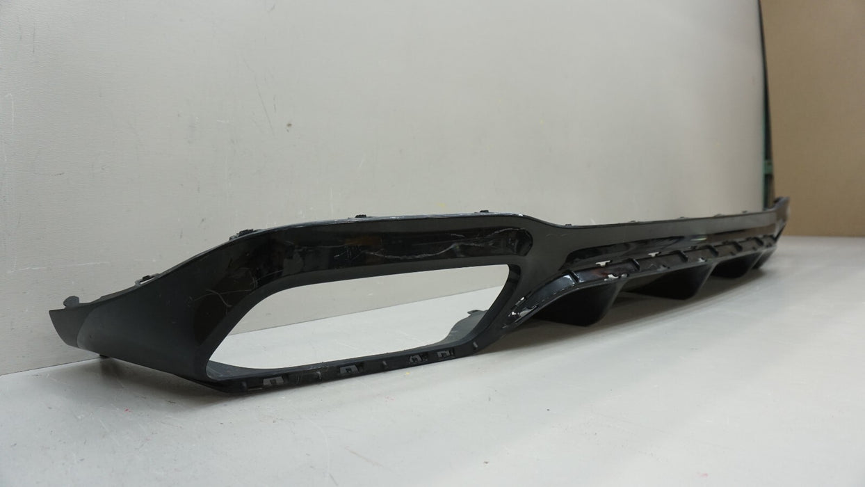 2017-2019 MERCEDES W213 E63 AMG REAR LOWER BUMPER COVER VALANCE OEM A2138852401