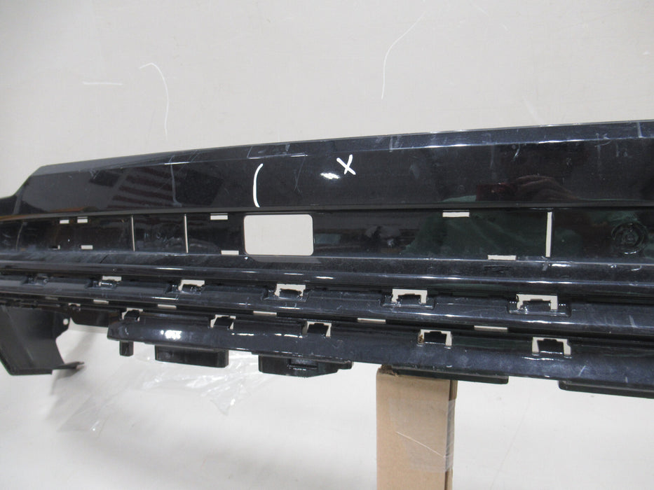 2019 AUDI Q8 S-LINE REAR MIDDLE BUMPER COVER LOWER VALANCE OEM P# 4M8.807.527.D