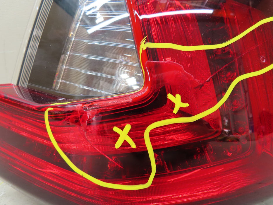 2016-2019 LEXUS RX350 REAR RIGHT PASSENGER SIDE TAIL LIGHT LAMP LED OEM