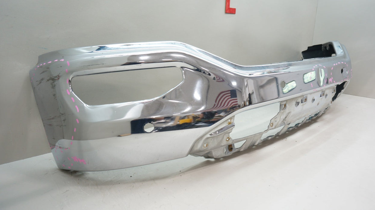 2016-2018 GMC SIERRA 1500 FRONT METAL BUMPER COVER PANEL OEM L3417757