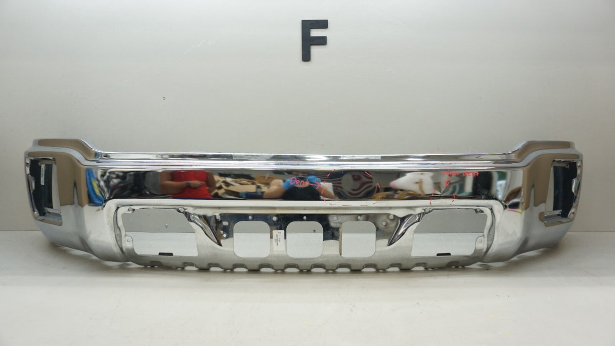 2014-2015 GMC SIERRA 1500 PICKUP FRONT METAL BUMPER COVER PANEL OEM 134Z15