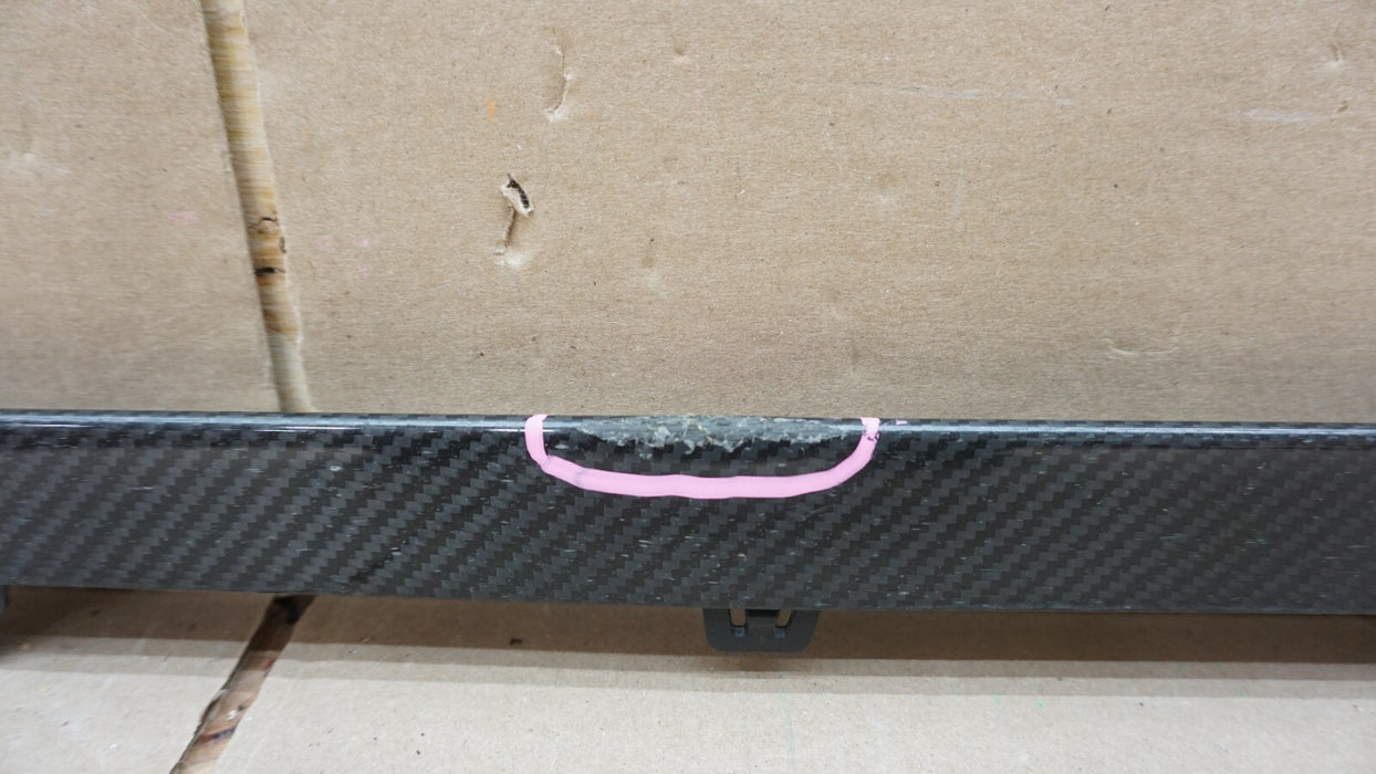 MERCEDES-BENZ W213 E63 AMG (S) CARBON FIBER SIDE SKIRT INSERTS OEM