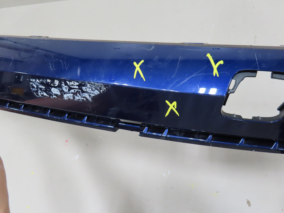 2019 2020 2021 AUDI E-TRON REAR MIDDLE BUMPER COVER OEM 4K3.807.421