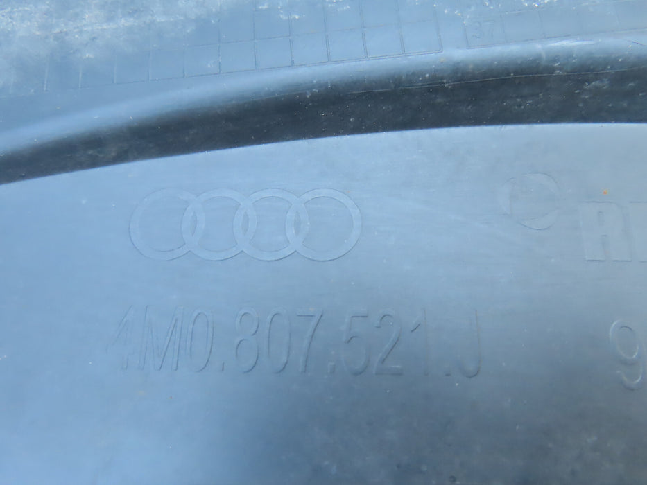 2017-2019 AUDI Q7 REAR LOWER BUMPER COVER VALANCE DIFFUSER OEM 4M0 807 521 J