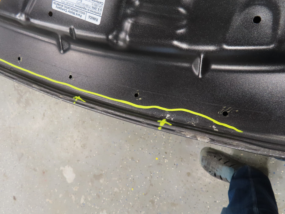 2016 2017 2018 FORD EXPLORER HOOD BONNET PANEL OEM