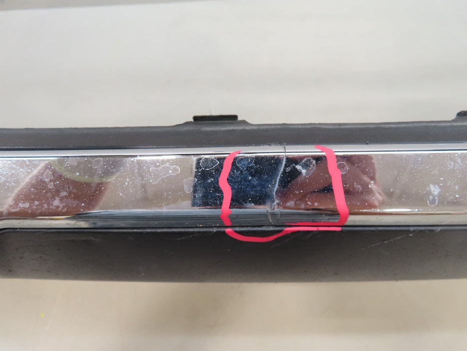 2017-2019 NISSAN ROGUE FRONT BUMPER COVER PANEL W/ MOLDING TRIM OEM 62022-6FL0H