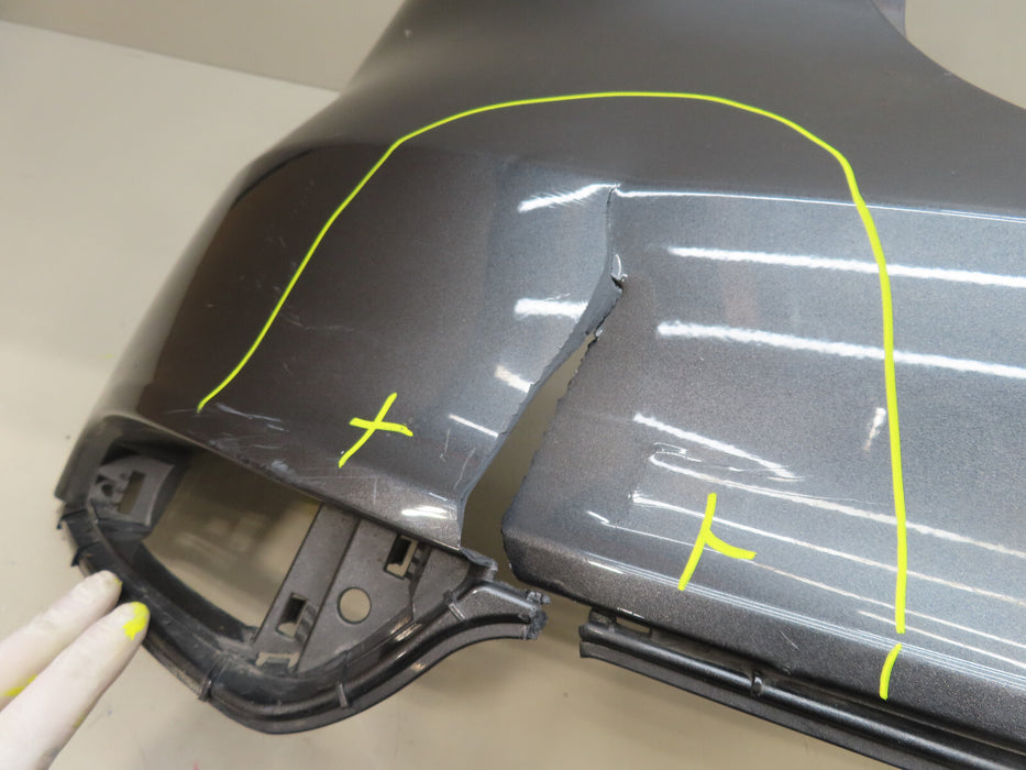 2015-2018 FORD FOCUS HATCHBACK REAR BUMPER COVER PANEL OEM F1EB-17906-B