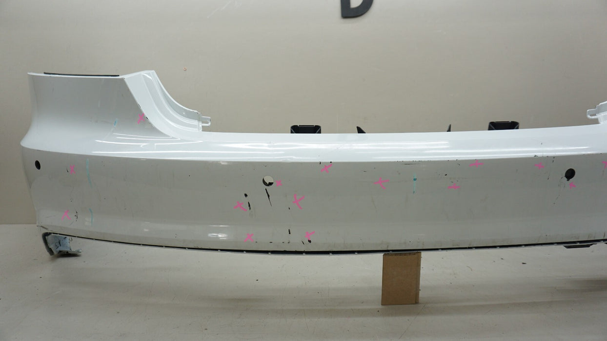 2012-2014 AUDI A7 QUATTRO REAR BUMPER COVER PANEL W/ SENSOR HOLE OEM 4G8807385E