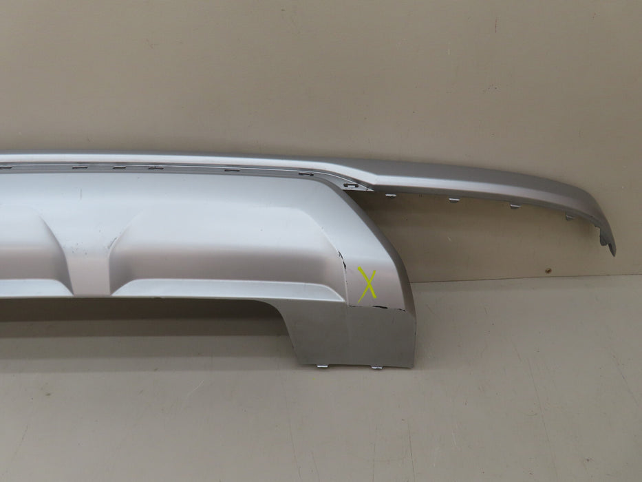 2015-2019 AUDI Q7 REAR LOWER BUMPER COVER DIFFUSER OEM 4M0807568B