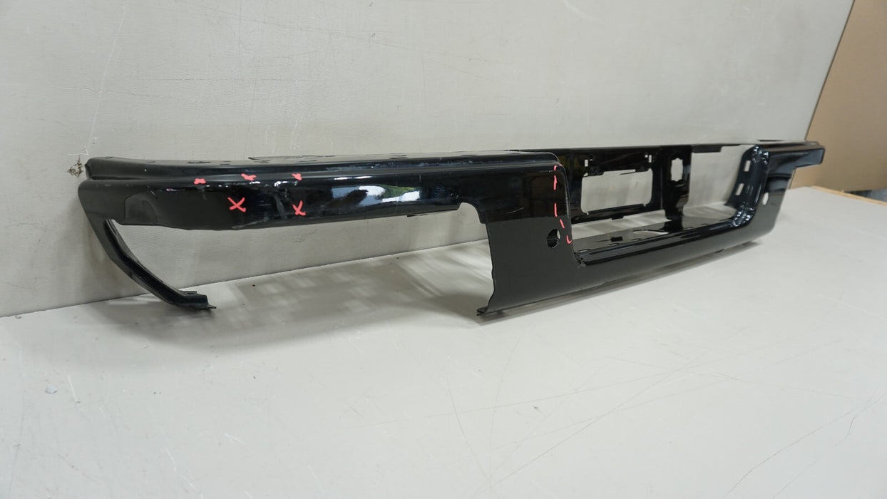 2015-2018 CHEVROLET COLORADO REAR METAL BUMPER COVER W/SENSORS OEM 15 16 17 18