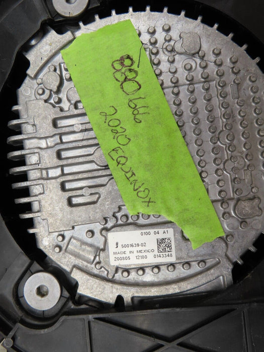 2020-2022 GMC TERRAIN CHEVROLET EQUINOX ENGINE RADIATOR COOLING FAN OEM 84581336