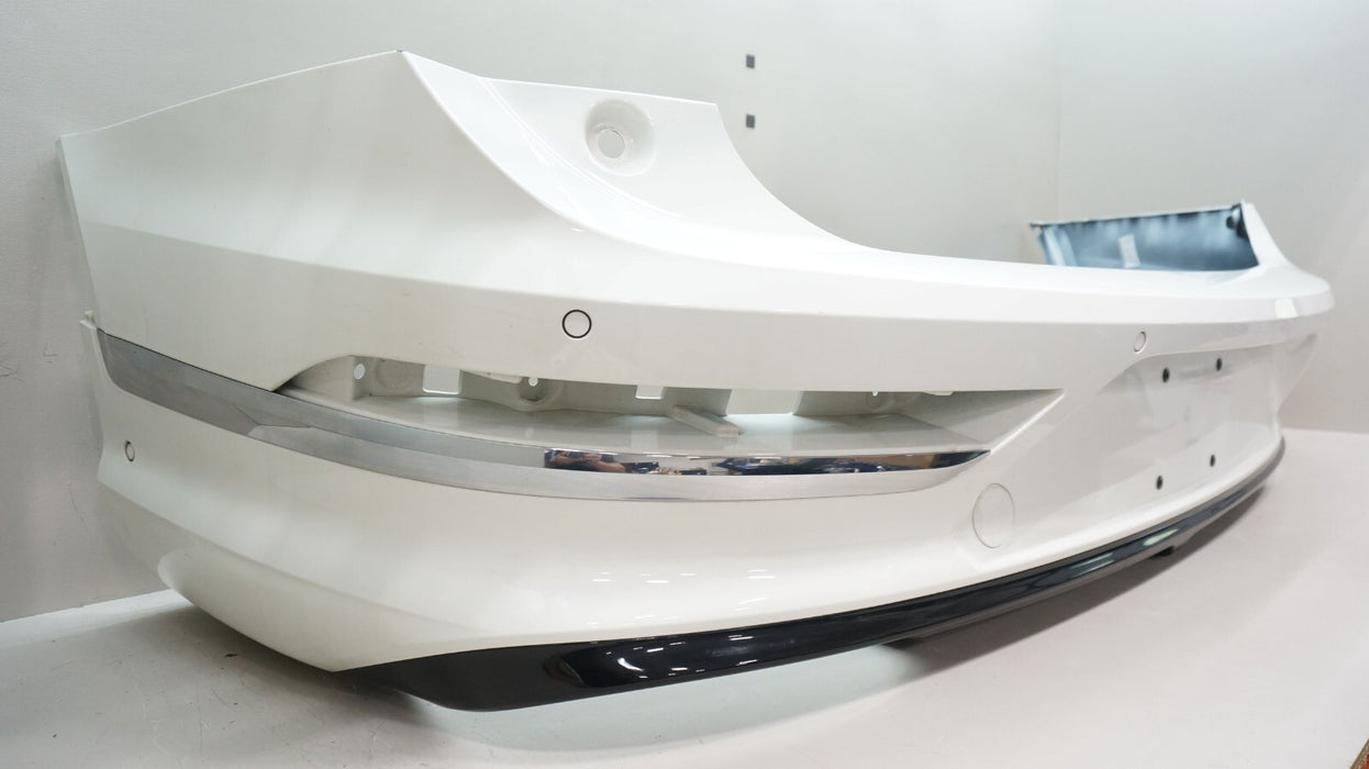 2021-2023 BENTLEY BENTAYGA REAR BUMPER COVER WITH SENSORS OEM -A9B GLACIER WHITE