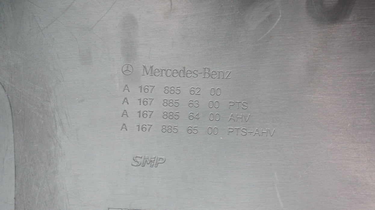 2019-2021 MERCEDES-BENZ GLE350 X167 REAR LOWER BUMPER VALANCE OEM A1678856200