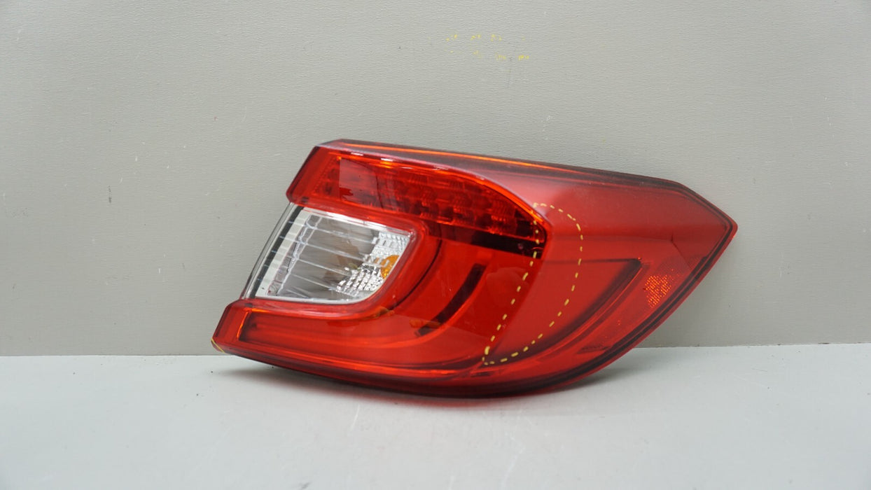 2018-2022 HONDA ACCORD REAR RH RIGHT PASSENGER SIDE OUTER TAIL LIGHT OEM