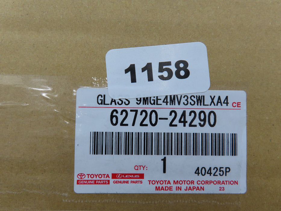 2020-2024 LEXUS RC300 RC350 RCF REAR LEFT DRIVER SIDE QUARTER WINDOW GLASS OEM