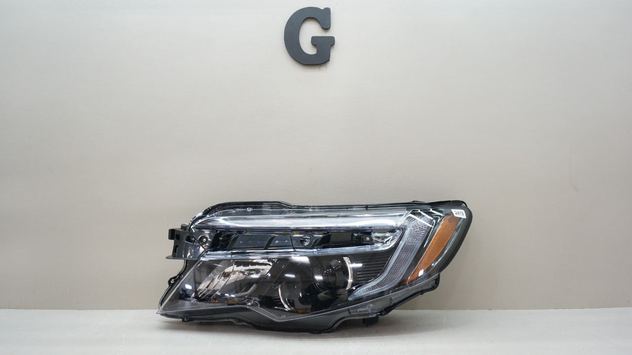 2016-2022 HONDA PILOT FRONT LEFT SIDE HALOGEN W/ LED HEADLIGHT AFTERMARKET CAPA