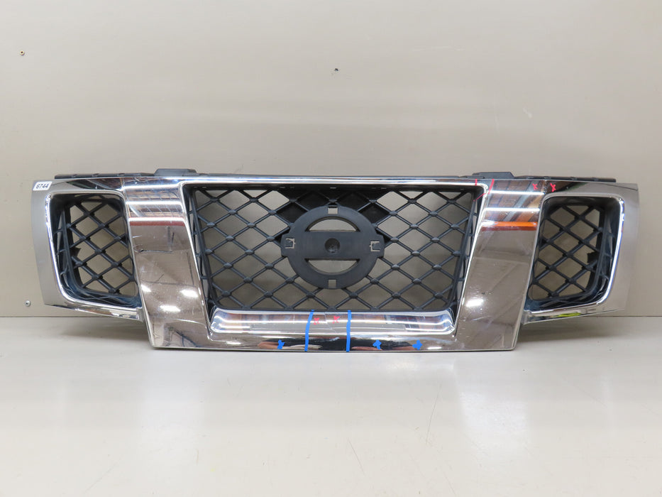 2009-2017 NISSAN FRONTIER FRONT UPPER RADIATOR GRILLE GRILL OEM, P#62310-ZL00B