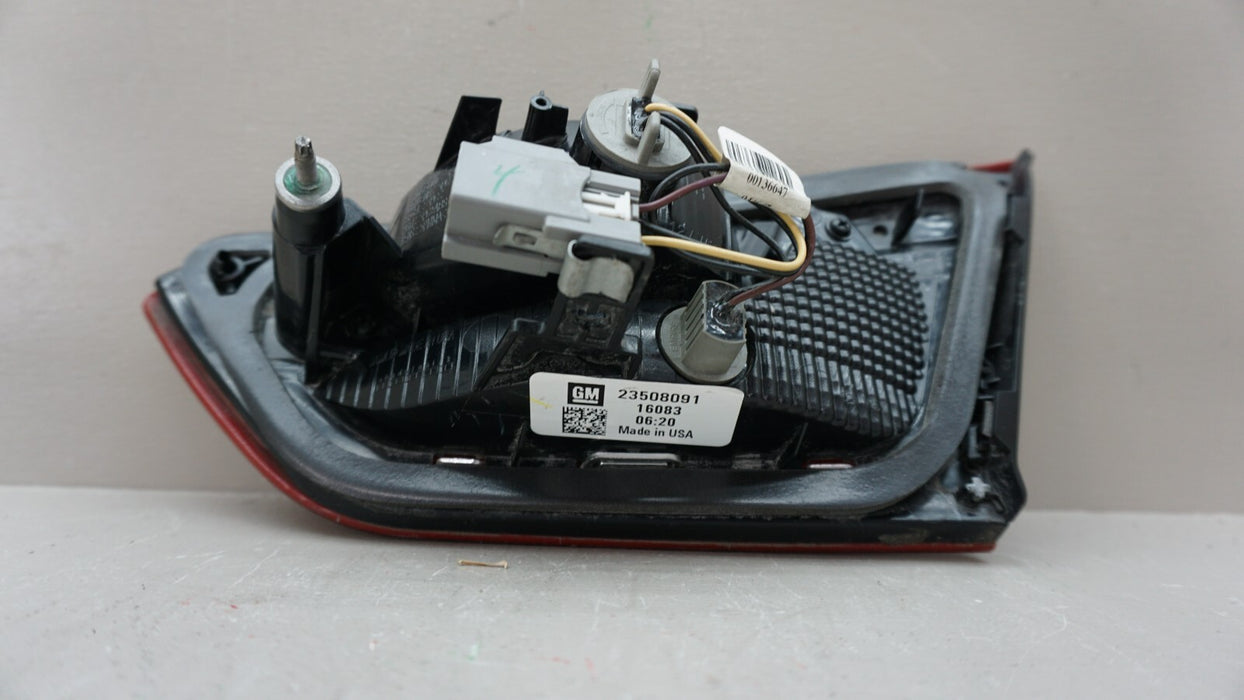 2016-2020 CHEVROLET MALIBU REAR LEFT DRIVER SIDE INNER TAIL LIGHT OEM