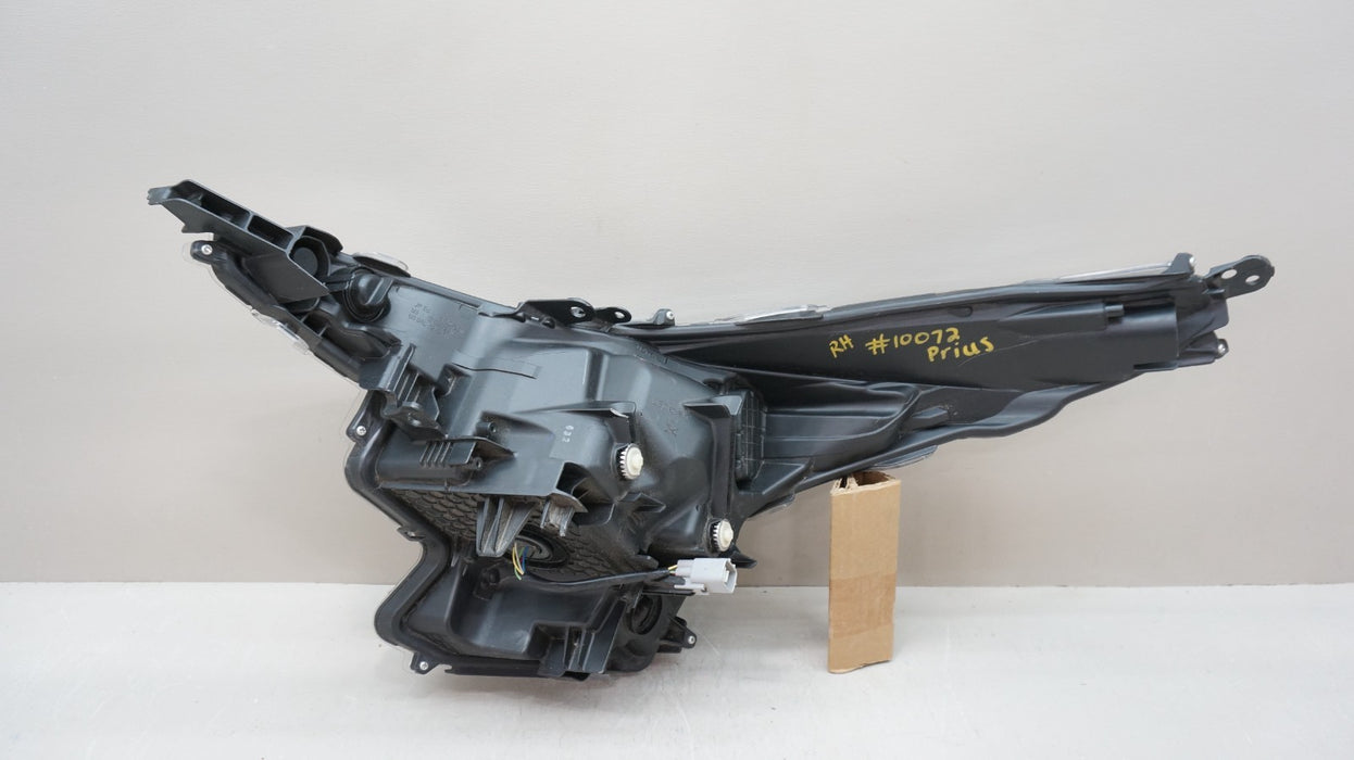 2016-2018 TOYOTA PRIUS FRONT RIGHT PASSENGER SIDE LED HEADLIGHT OEM