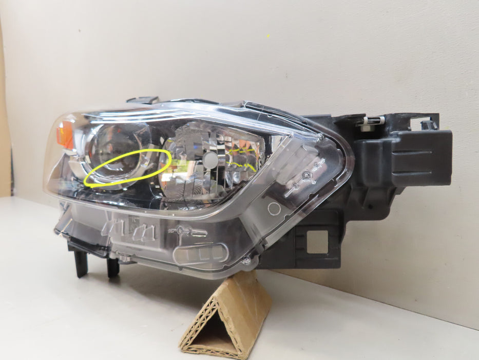 2016-2021 MAZDA CX-5 FRONT RIGHT HEADLIGHT HALOGEM OEM D10E-51030