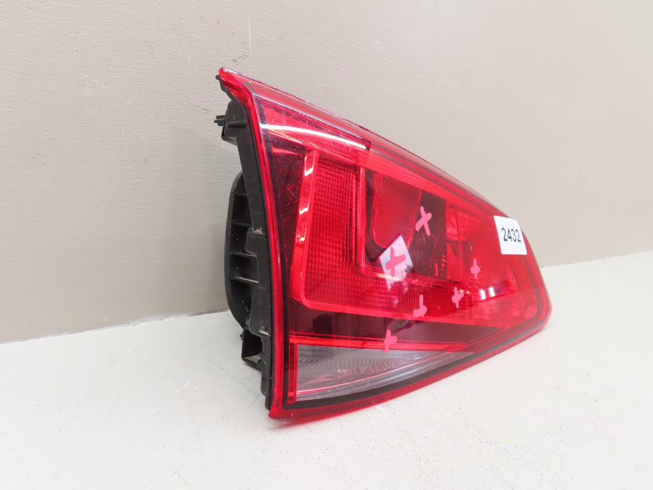 2015-2017 VOLKSWAGEN GTI REAR LEFT INNER TAIL LIGHT STOP LAMP OEM 5GM945093B