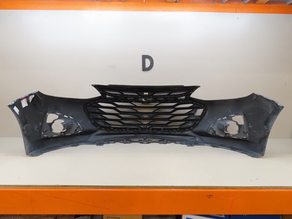2019 CHEVROLET CRUZE SEDAN FRONT BUMPER COVER W/ GRILLE GRILL BADGE OEM 42550372