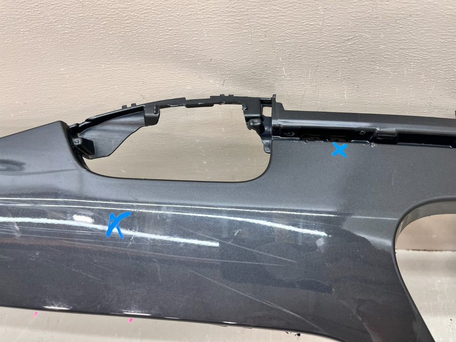 2019-2022 BMW X7 M SPORT REAR LOWER BUMPER VALANCE GRAY OEM 5112 8069905