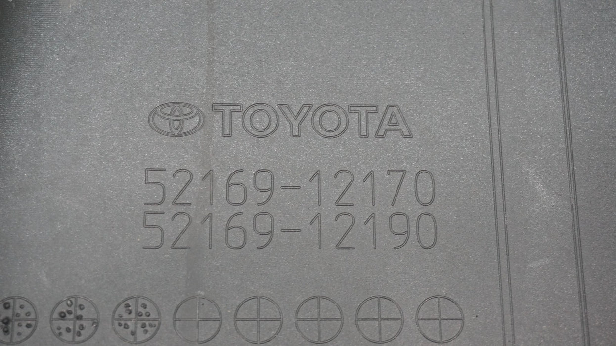 2019-2025 TOYOTA COROLLA REAR LOWER BUMPER VALANCE PANEL OEM 52169-12170