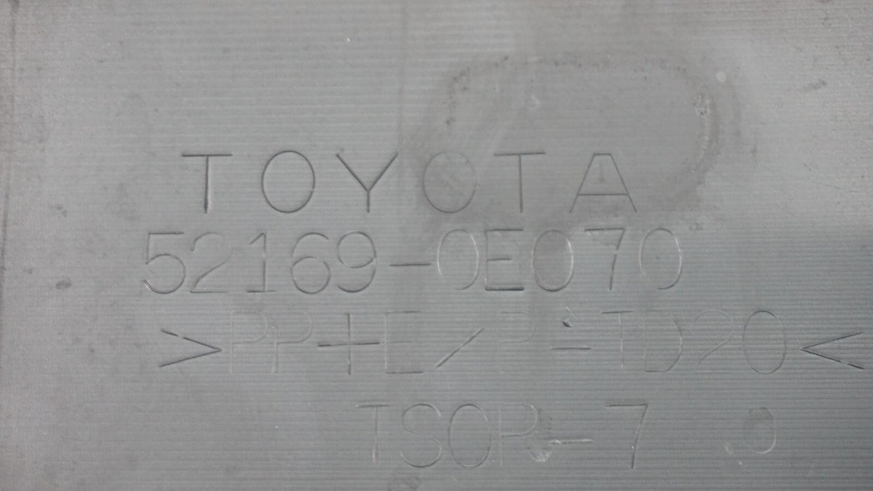 2014-2019 TOYOTA HIGHLANDER REAR LOWER BUMPER COVER VALANCE OEM 52169-0E070