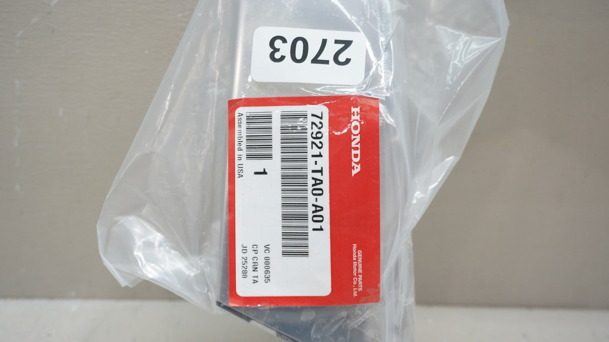 2008-2012 HONDA ACCORD REAR RIGHT PASSENGER SIDE DOOR CHROME TRIM 72921-TA0-A01