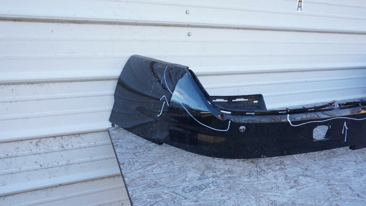 2017-2018 AUDI Q7 REAR BUMPER LOWER COVER PANEL 17 18 4M0807527B OEM