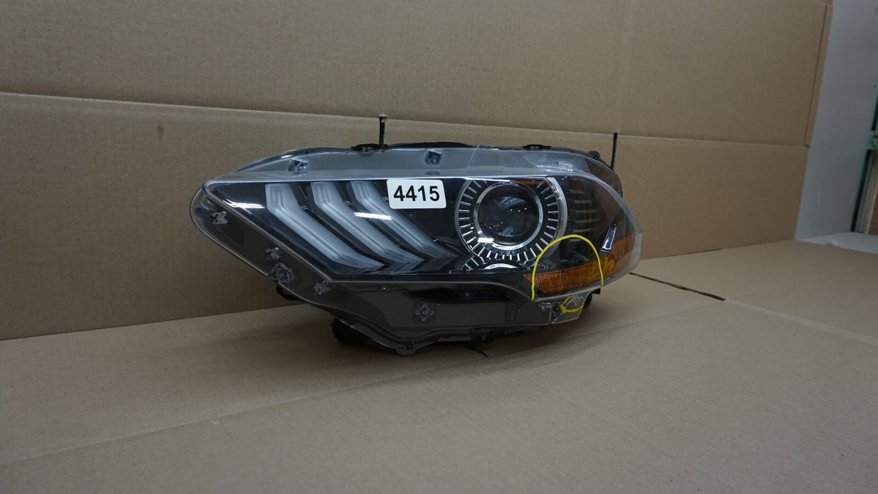 2018-2022 FORD MUSTANG FRONT LEFT DRIVERS SIDE HEADLIGHT LED OEM 18 19 20 21 22